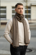 Load image into Gallery viewer, Unisex merino wool scarf
