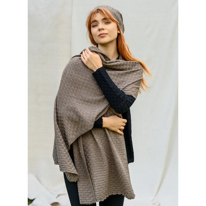 Unisex merino wool scarf