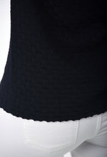 Load image into Gallery viewer, Megztas stilingas juodas megztinis
